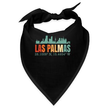 Las Palmas - Bandana - Schwarz - Vorne