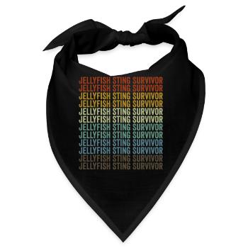 Quallenstich Survivor Quallenstich Survivor - Bandana - Schwarz - Vorne