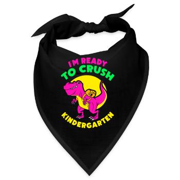 Ich Bin Bereit Den Kindergarten Zu Zerstören Süß - Bandana - Schwarz - Vorne