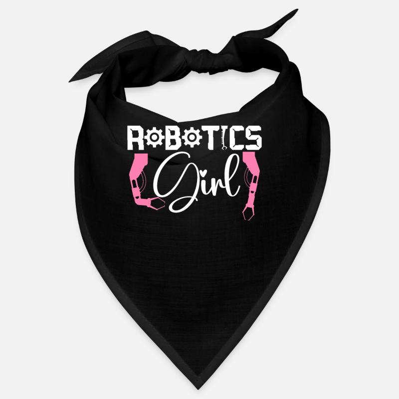 Robot Robotics Engineer Female Bandana