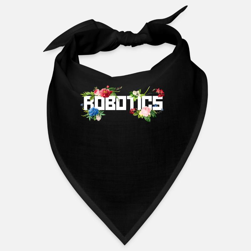 Robot Robotics Engineer Flower Bandana