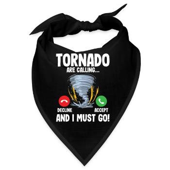 Tornado - Bandana - Schwarz - Vorne