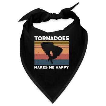 Tornado - Bandana - Schwarz - Vorne
