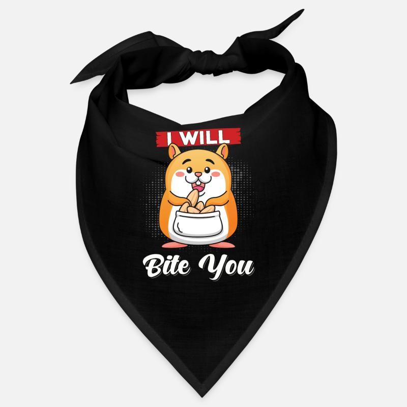 Hamster Ich will dich beißen Bandana