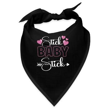 Tag Des Embryotransfers Ivf In-vitro-fertilisation - Bandana - Schwarz - Vorne