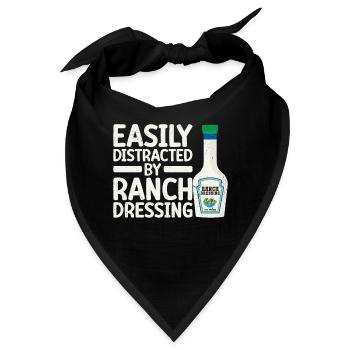 Ranch -Dressing -Ranch -Salatdressing - Bandana - Schwarz - Vorne