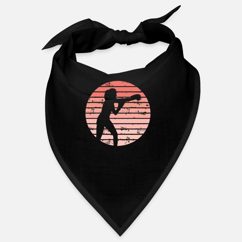 Boxe Filles Coucher de soleil Bandana