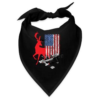 American Crossbow Hunter Armbrust - Bandana - Schwarz - Vorne