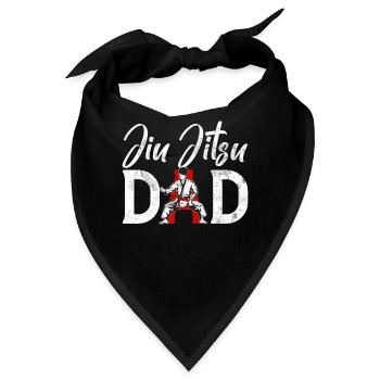 Jiu Jitsu Kampfkunst Kung Fu & Karate Jiu Jitsu - Bandana - Schwarz - Vorne