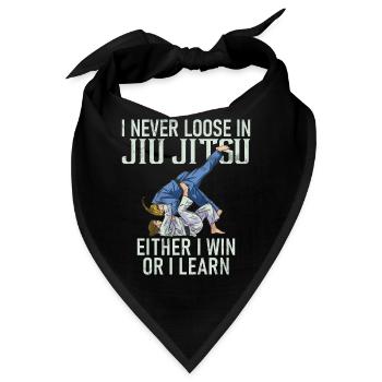 Jiu Jitsu Kampfkunst Kung Fu & Karate Jiu Jitsu - Bandana - Schwarz - Vorne