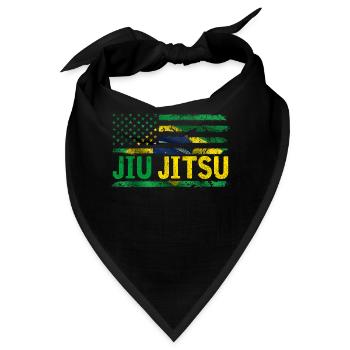 Jiu Jitsu Kampfkunst Kung Fu & Karate Jiu Jitsu - Bandana - Schwarz - Vorne