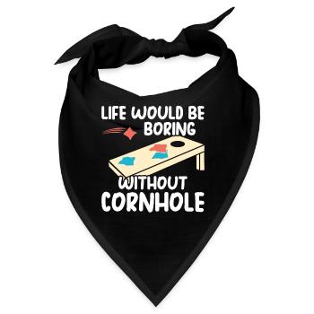 Cornhole - Bandana - Schwarz - Vorne