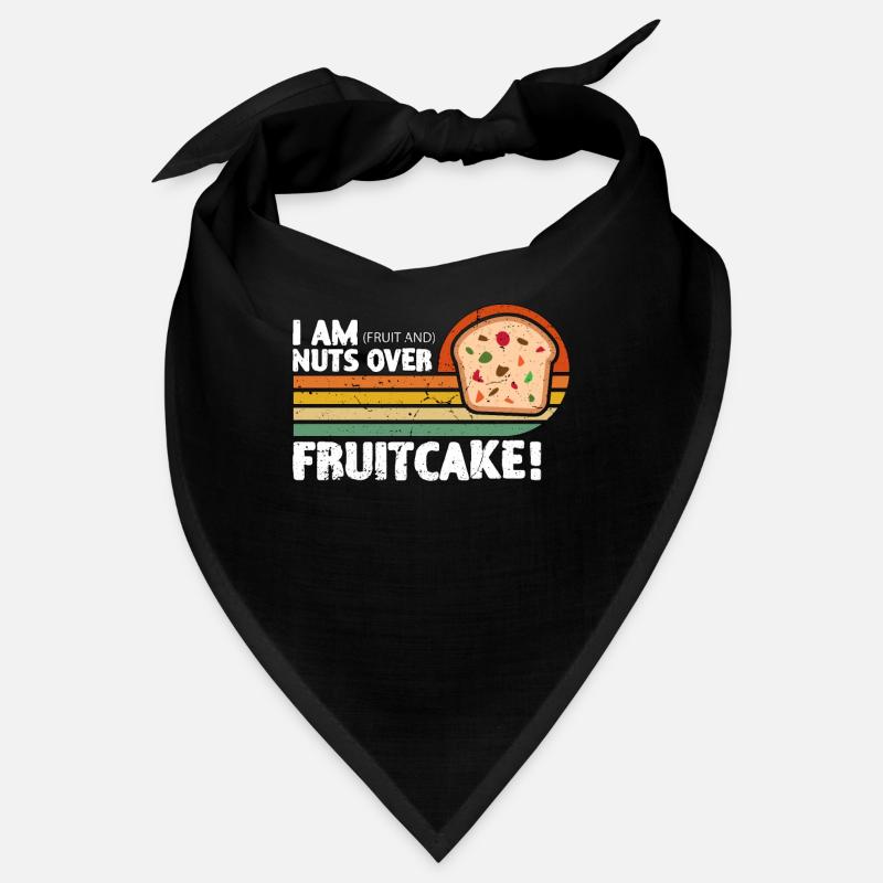 Fruitcake I Am Fruit And Nuts Retro Nutty Cooking Bandana