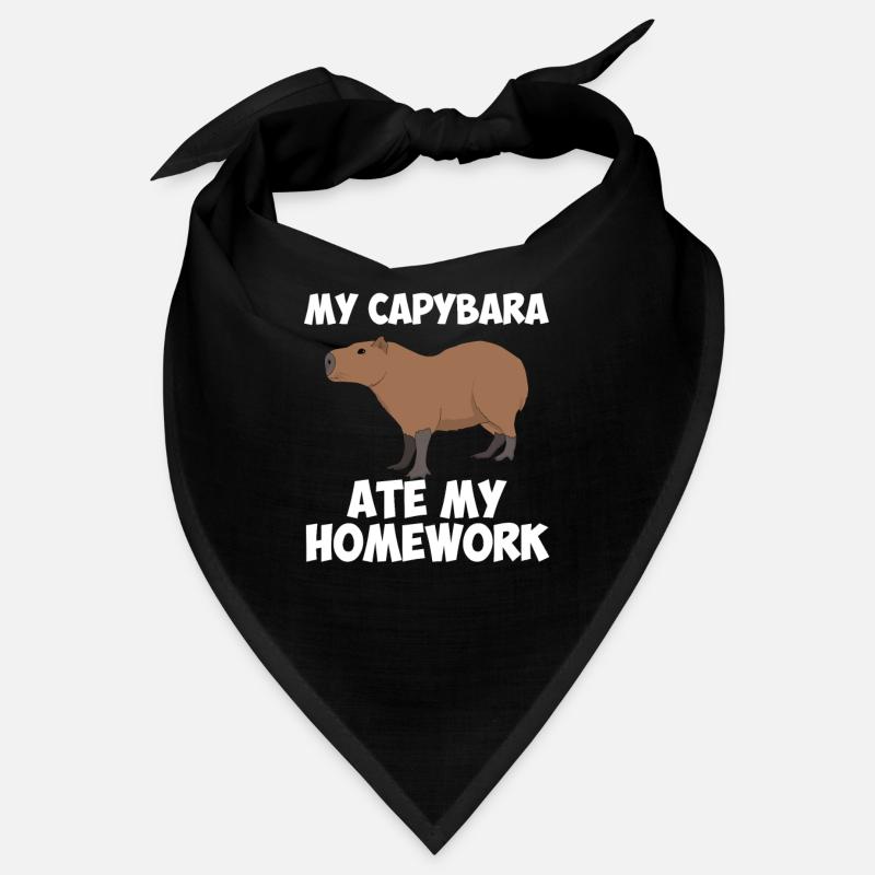 Capybara a mangé mes devoirs, capybara Bandana