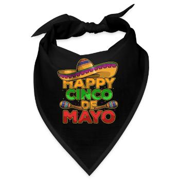 Cinco De Mayo - Bandana - Schwarz - Vorne