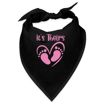 Surrogate Surrogacy Gestational Surrogate Mom - Bandana - Schwarz - Vorne