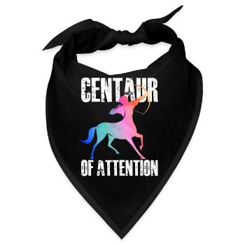 Centaur of Attention | Greek Mythology - Bandana - Schwarz - Vorne