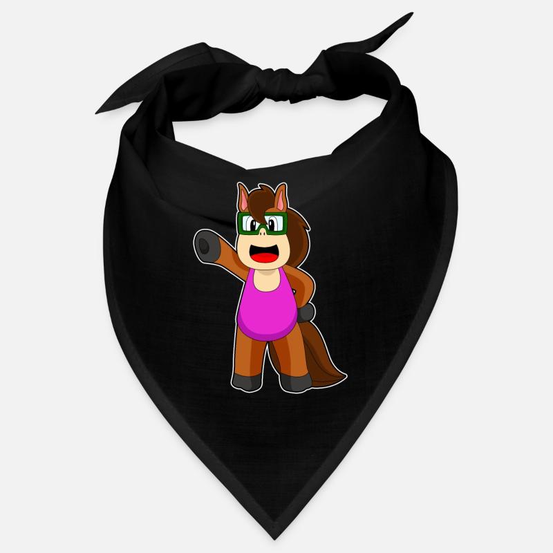 Pferd Schwimmen Badeanzug Sommer Bandana