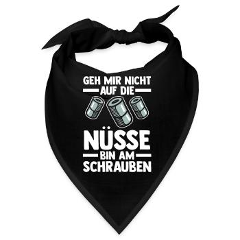 Automechaniker Auto Schrauber KFZ Mechaniker - Bandana - Schwarz - Vorne