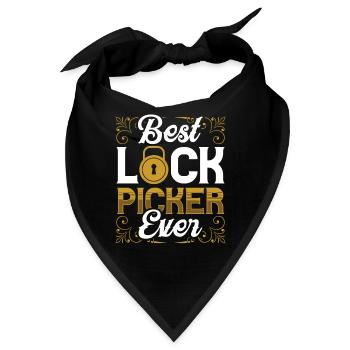 Der Beste Lock Picker Aller Zeiten Lock Picking - Bandana - Schwarz - Vorne