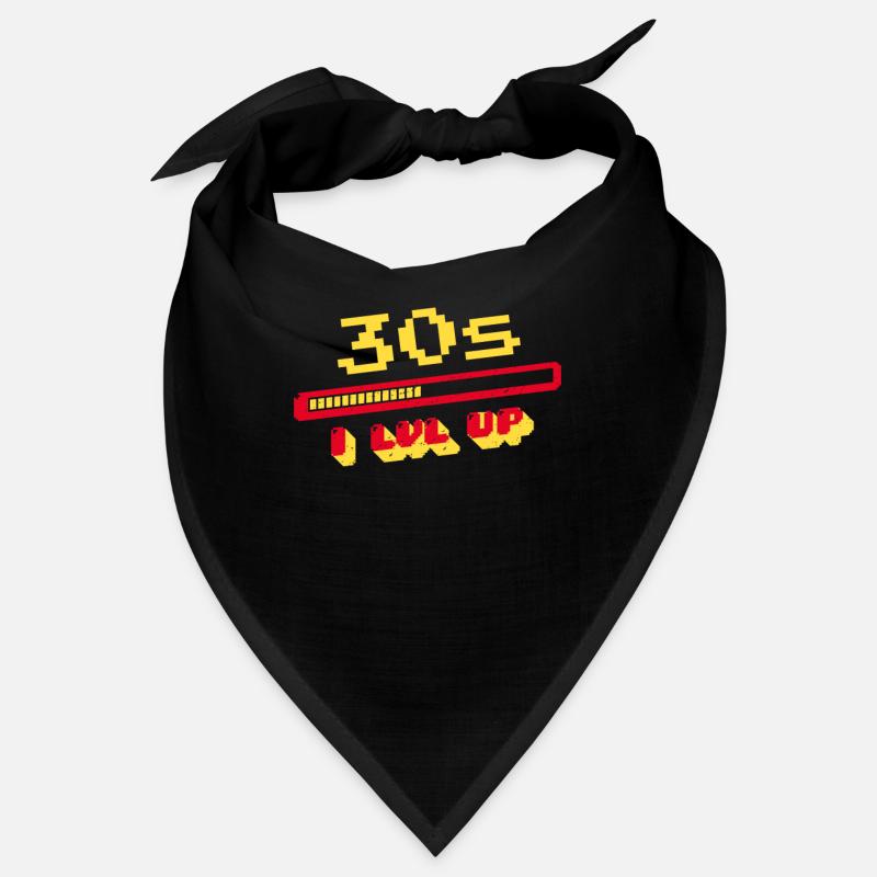 30th Birthday 30s Thirty Years Loading Bar Gaming Bandana