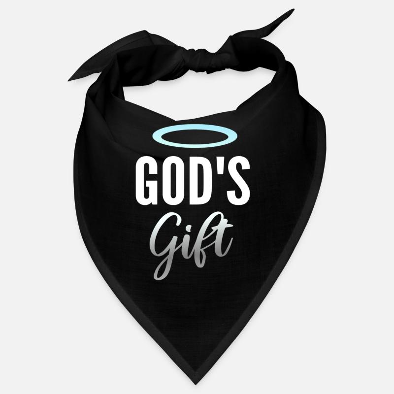 Gottes Geschenk mit Heiligenschein Bandana