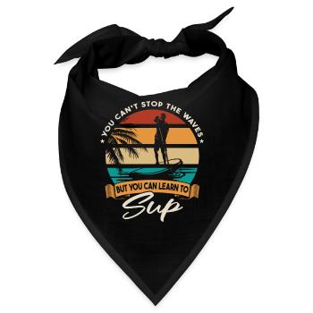 Stand-Up Paddleboarding Sup Stand Up Paddleboard - Bandana - Schwarz - Vorne