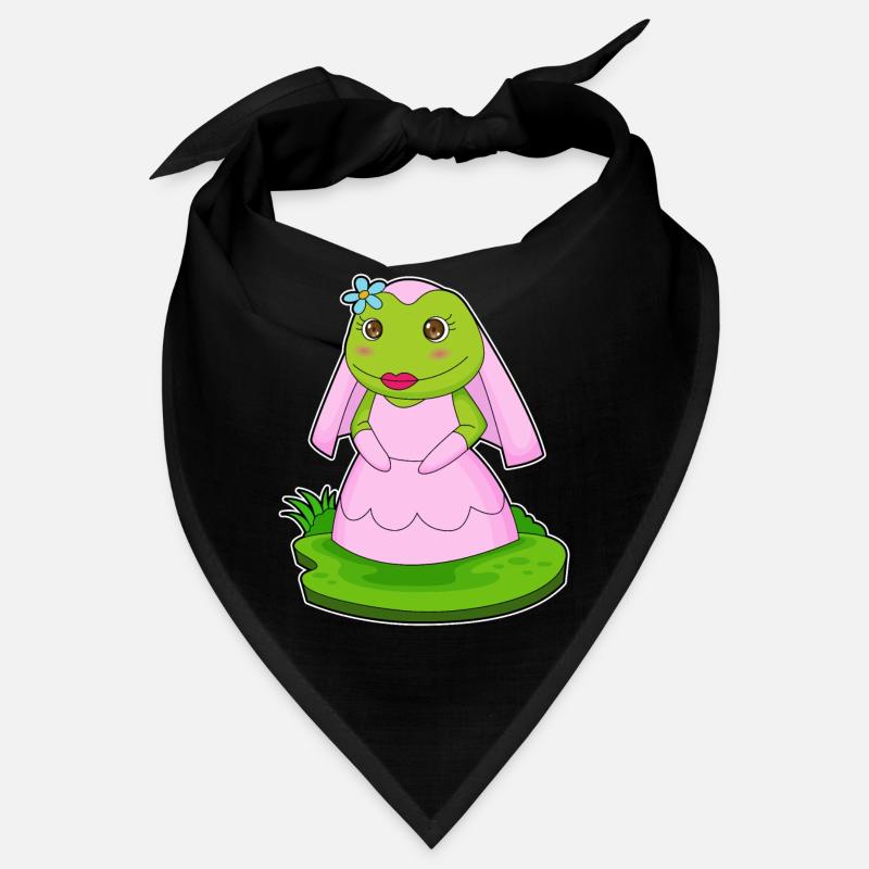 Frosch Braut Schleier Hochzeit Bandana