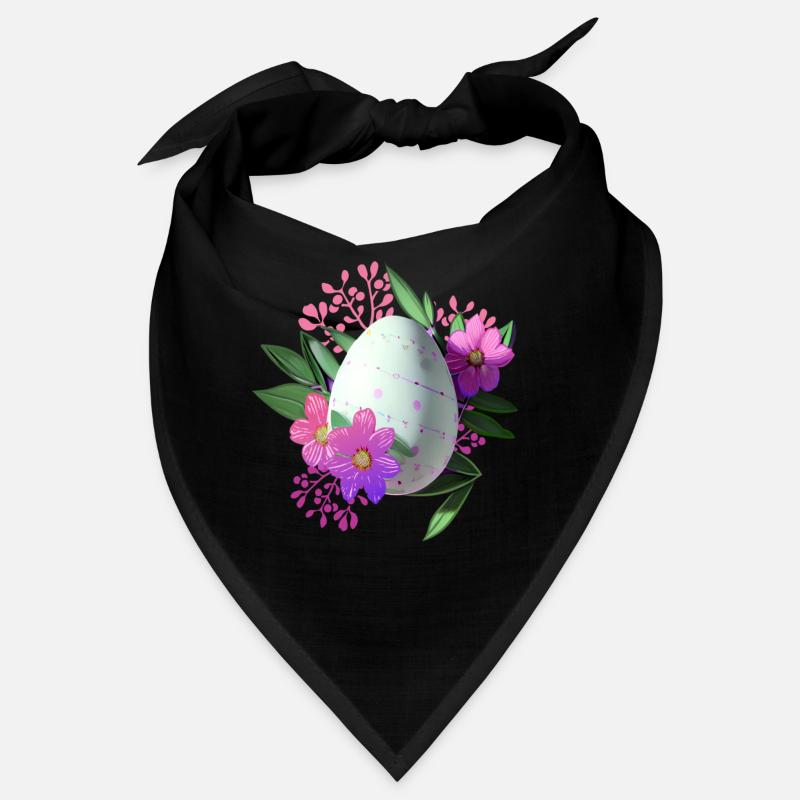 Fleurs Easter Egg Floral Bandana