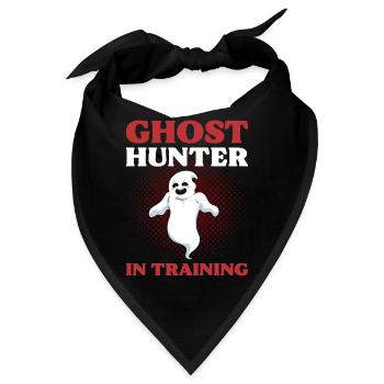 Ghost Hunter In Training Ghost Hunting Ghost - Bandana - Schwarz - Vorne