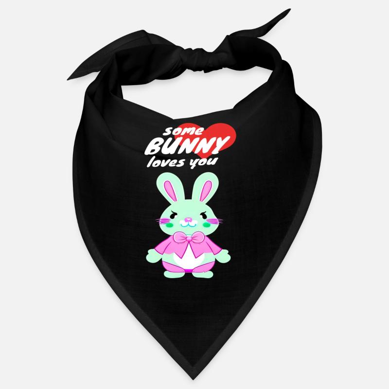 süßes Osterbunny mit Liebesbotschaft Bandana