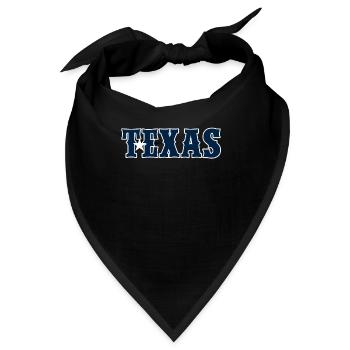 Texas - Bandana - Schwarz - Vorne