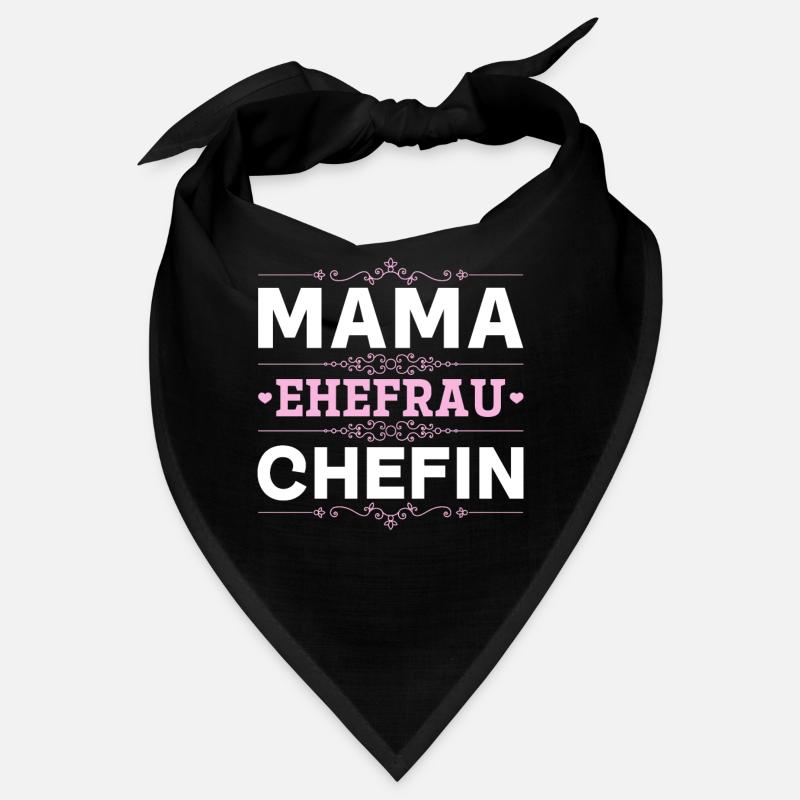 Mama Ehefrau Chefin - Zum Muttertag Bandana