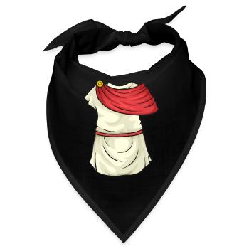 Altes Römisches Rom Geschichte Kostüm - Bandana - Schwarz - Vorne