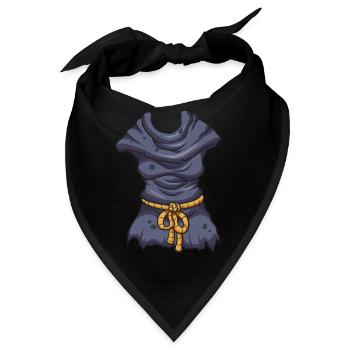 Hexe Kostüm - Bandana - Schwarz - Vorne