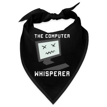 Lustiger Informatiker Spruch, Informatik - Bandana - Schwarz - Vorne