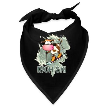 Muh Ski - Bandana - Schwarz - Vorne
