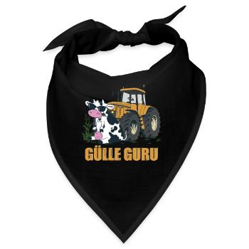 Gülle Guru - Bandana - Schwarz - Vorne