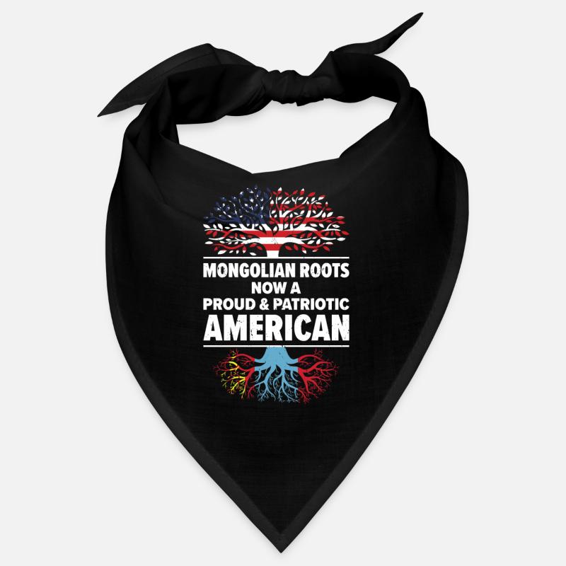 Geboren in der Mongolei Mongolei Amerikaner USA Bandana