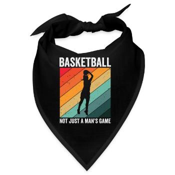 Internationaler Frauentag Basketball - Bandana - Schwarz - Vorne
