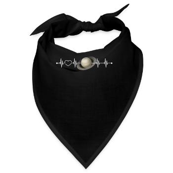 Saturn - Bandana - Schwarz - Vorne