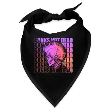 Punk Rock Pogo Anarchie Punks Punk Rocker Punk - Bandana - Schwarz - Vorne