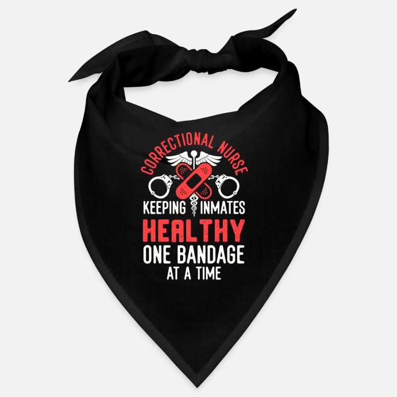 Correctional Nurse Nursing Correction Officer Bandana