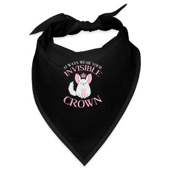 Chinchilla - Bandana - Schwarz - Vorne