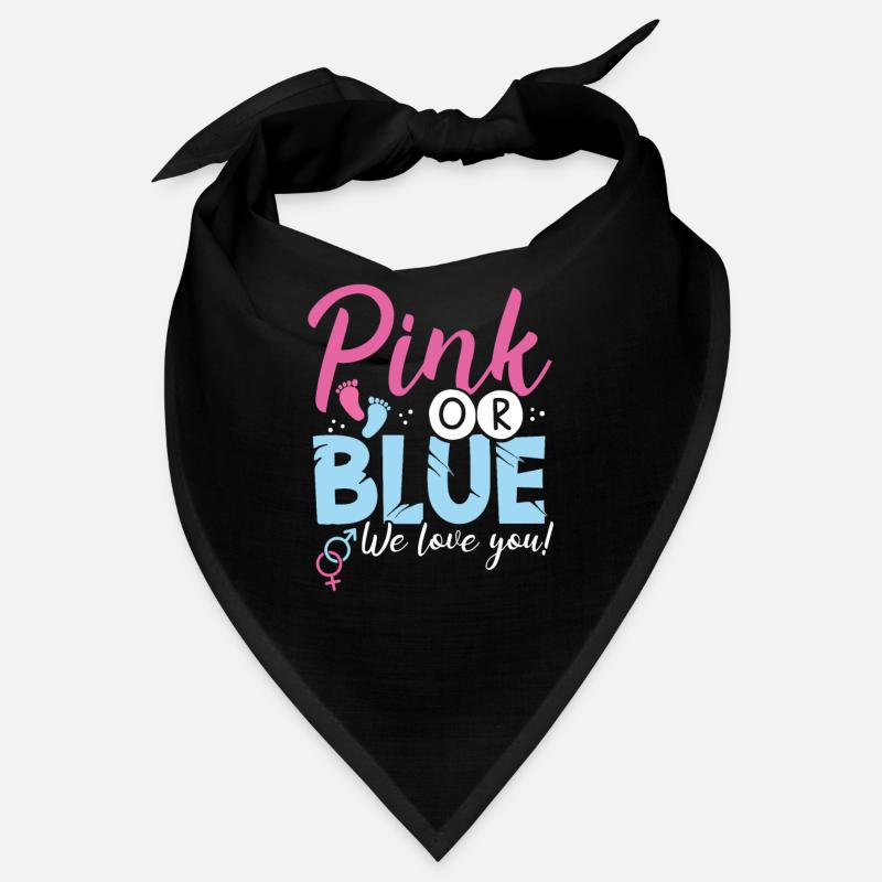 Rose ou bleu, on t’aime Bandana