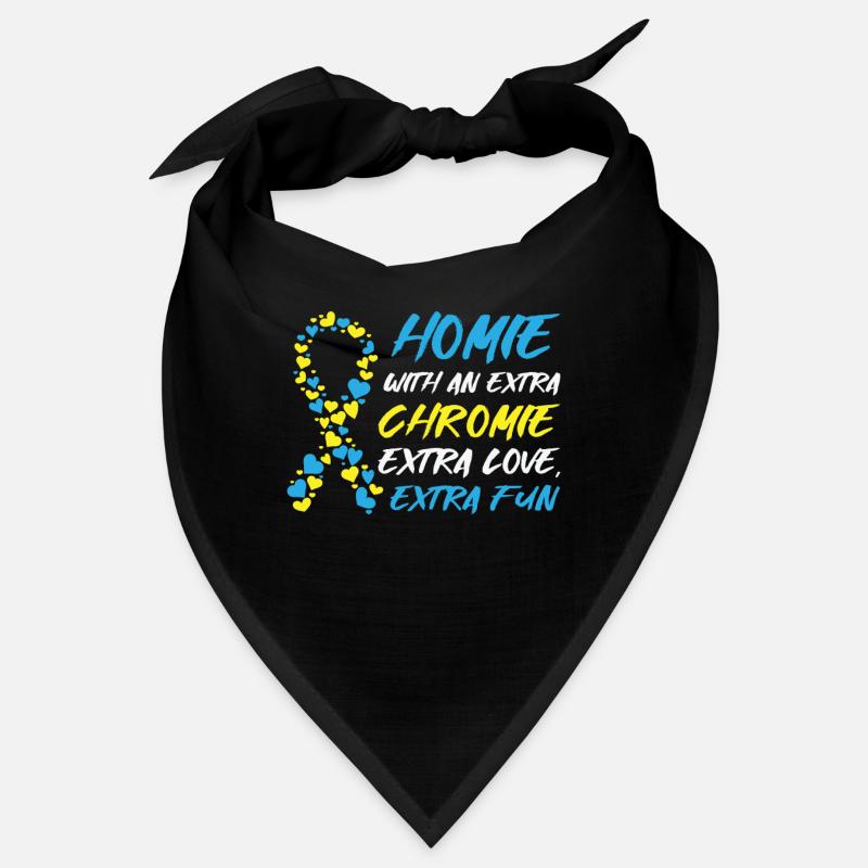 World Down Syndrome Day Awareness Ribbon Bandana