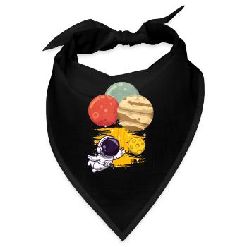 Jupiter - Bandana - Schwarz - Vorne