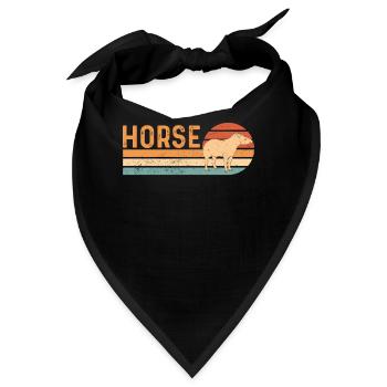 Ex Mormonen Tapir Pferd LDS Retro Exmo - Bandana - Schwarz - Vorne