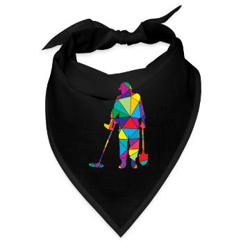 Metalldetektor Polygon Sondler - Bandana - Schwarz - Vorne
