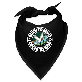 Duck Hunt Duck Hunter Bird Hunting Duck Hunting - Bandana - Schwarz - Vorne